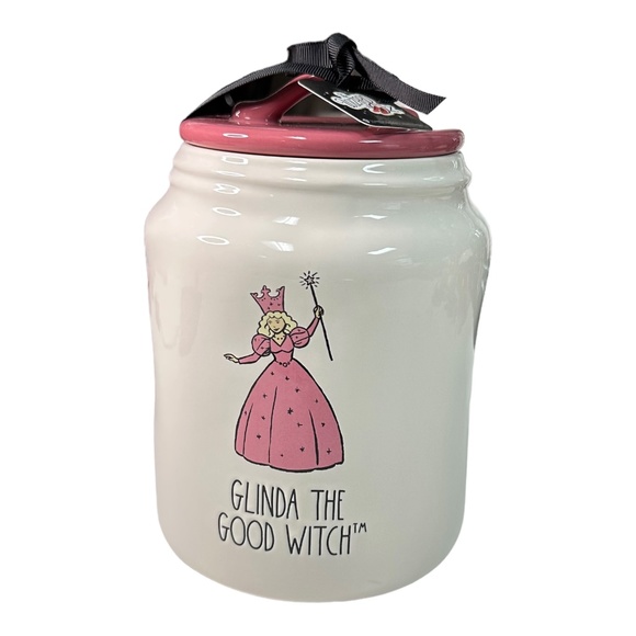Rae Dunn "GLINDA THE GOOD WITCH" Wizard of Oz Medium Canister - Picture 1 of 1